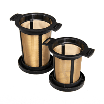 Dauerfilter-gold-teeli-Abtropfschale