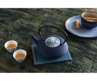 Bredemeijer Teekanne Yantai blau Szene